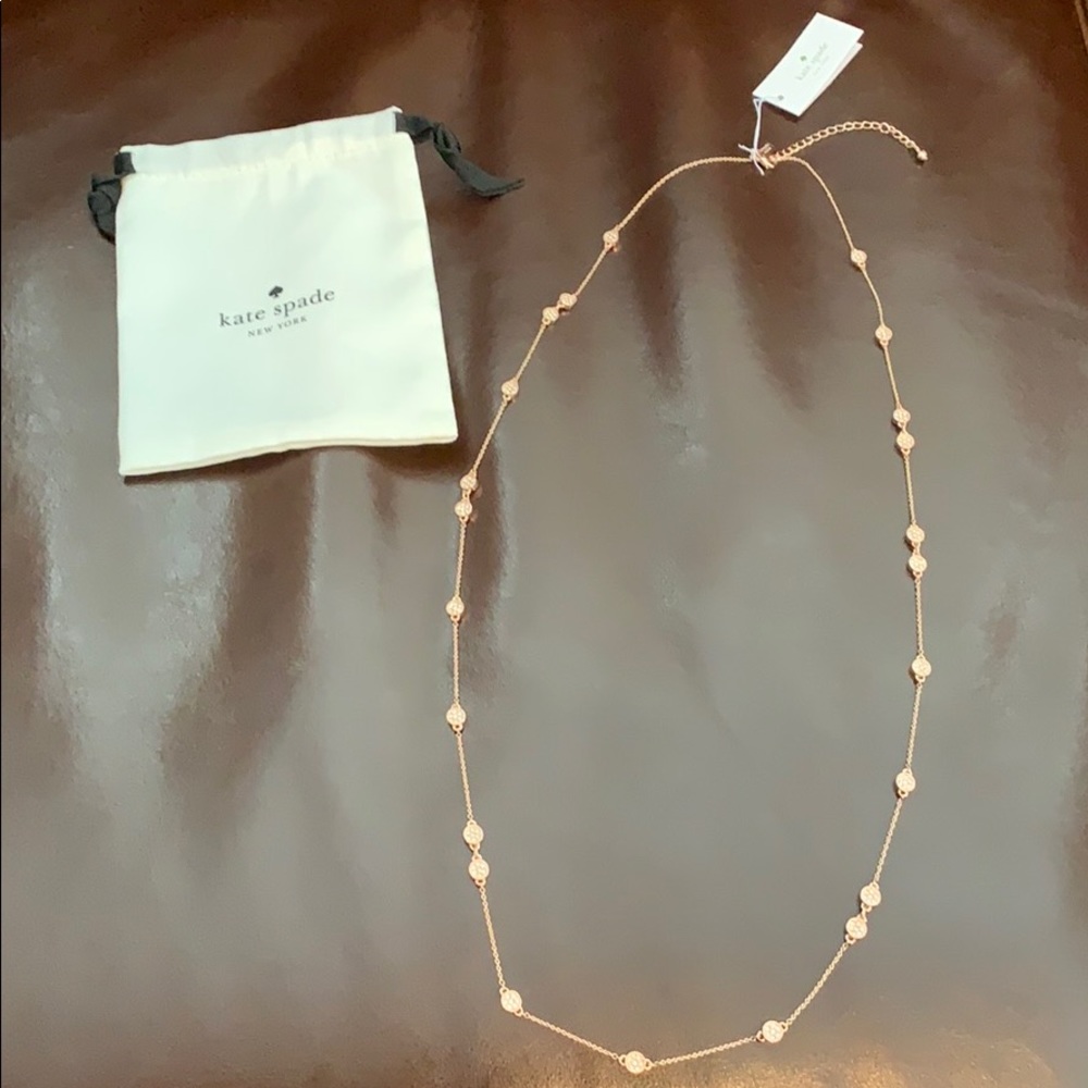 Kate Spade Gatsby Dot Mini Scatter Necklace